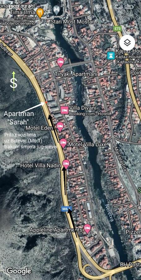 Apartman Sarah โมสตาร์ ภายนอก รูปภาพ